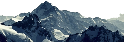 Icy Mountains Png Hd (teal, navy, black)