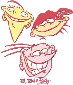 Ed Edd N Eddy Png File (black, pink, white, red)