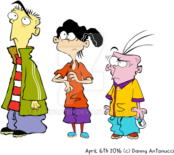 Ed Edd N Eddy Png Hd (pink, olive, white, black, silver)