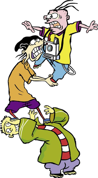 Ed Edd N Eddy Png Transparent (yellow, olive, salmon, white, black)