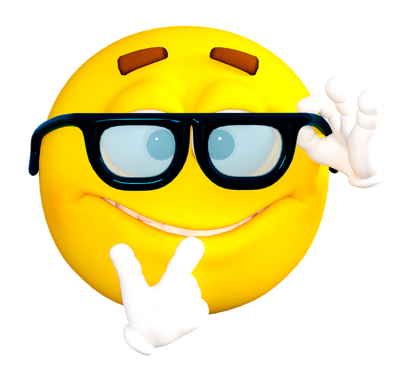 3D Emoji Png Transparent (white, gray, yellow, gold)