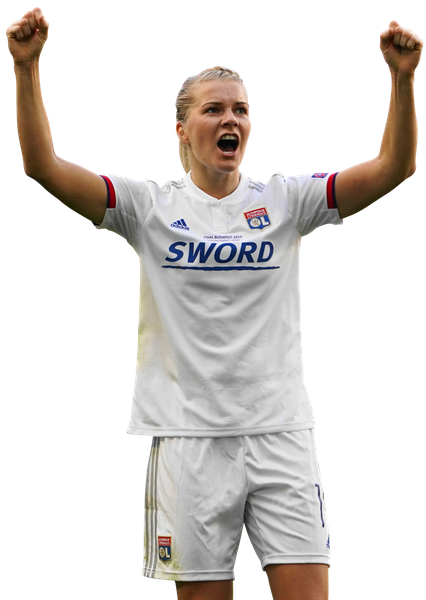 Ada Hegerberg Png File (black, silver)