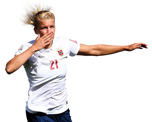 Ada Hegerberg Png (white, black)