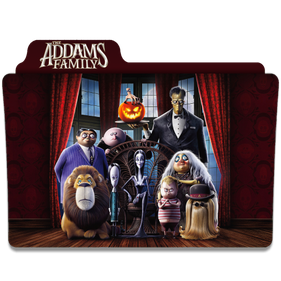 Adams Family Png Pic (black)