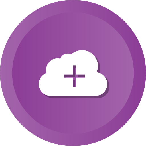 Add Cloud New Create Cloud Computing Plus Free Png Icon Download (purple, gray, black, white)