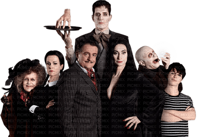 Addams Family Png Images Hd (black, gray)