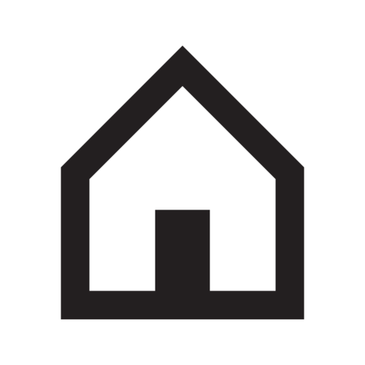 Address Home House Free Transparent Png Icon Download (black)