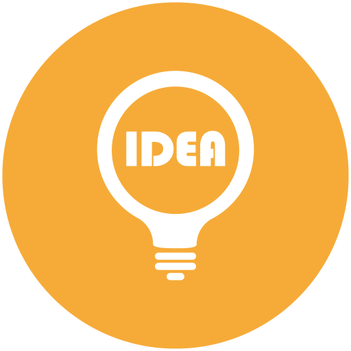 Idea Bulb Icon Free Nobackground Png Icon Download (orange, black, white)