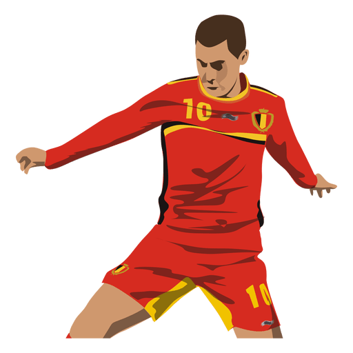 Eden Hazard Transparent Png (salmon, chocolate, gray, maroon)