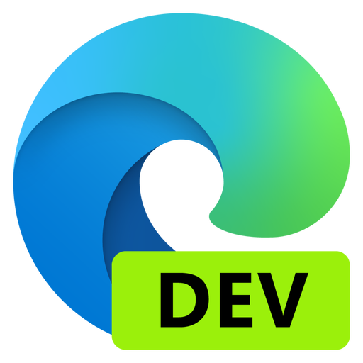 Edge Dev Browser Logo Icon Free Transparent Png Icon Download (teal, yellow, greenish blue, black)