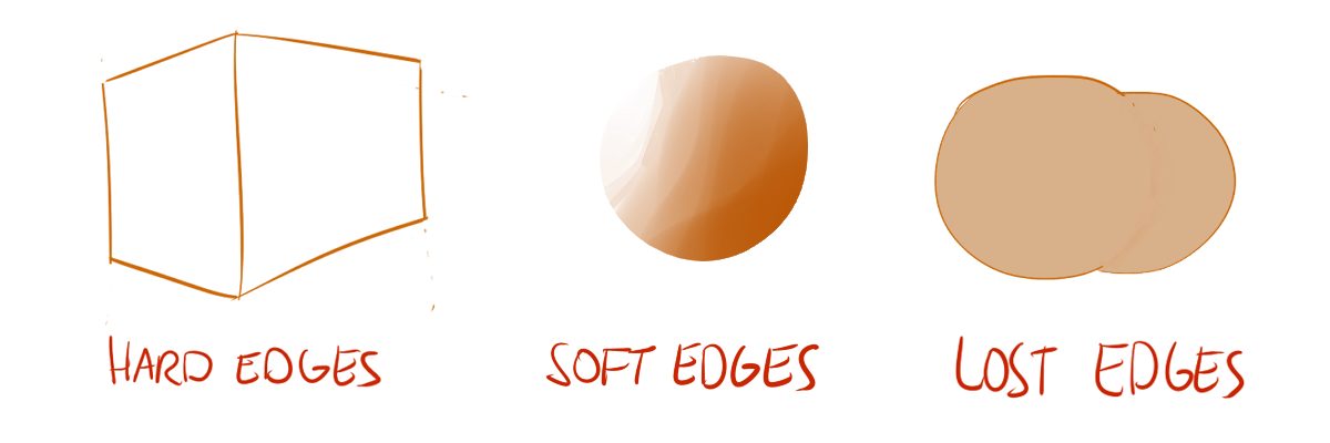 Edges Png File (black, chocolate, silver)