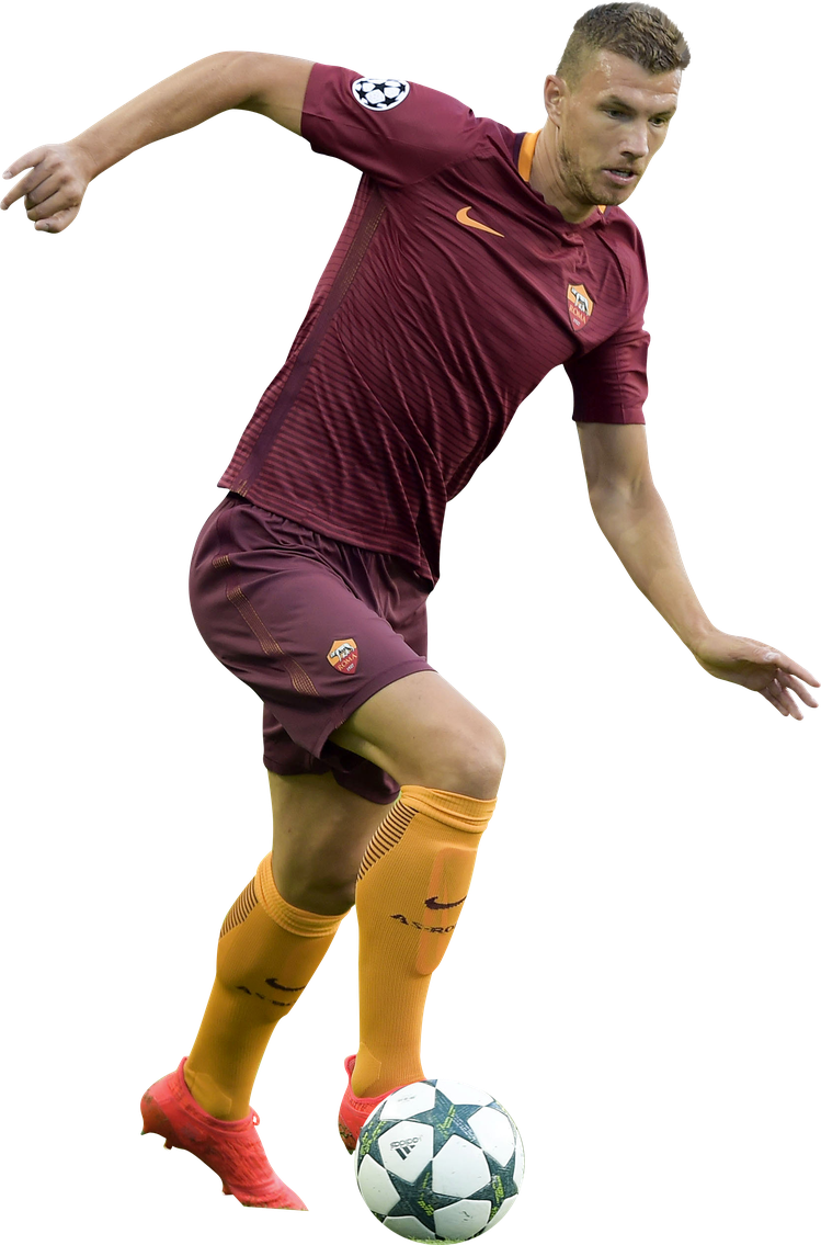 Edin Dzeko Png Hd Isolated (black, white, maroon)