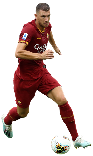 Edin Dzeko Png (black, maroon, white)