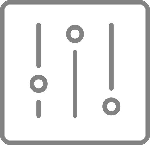 Adjustments Settings Equalizer Icon Free Transparent Png Icon Download (gray, black, indigo)