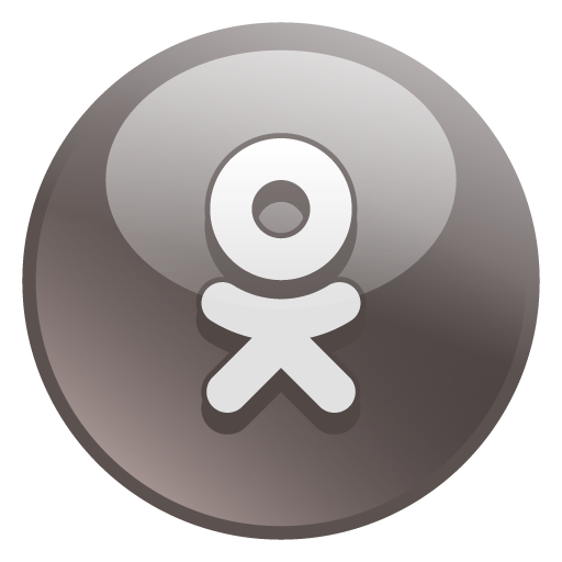 Odnoklassniki Ok Icon Free Png Icon Download (white, indigo, black, gray, lavender)