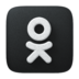 Odnoklassniki Logo Icon Free Png Icon Download (black)