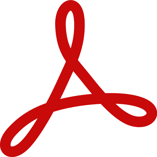 Adobe Acrobat Logo Icon Free Png Icon Download (red, black)