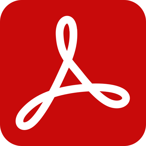 Adobe Acrobat Tile Logo Icon Free Png Icon Download (red, black, white)