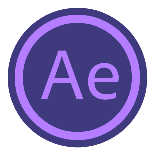 Adobe After Effect Free Transparent Png Icon Download (violet, black, indigo)