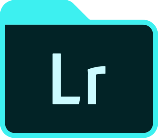 Adobe Lightroom Folder Icon Free Transparent Png Icon Download (teal, greenish blue, black, lavender)