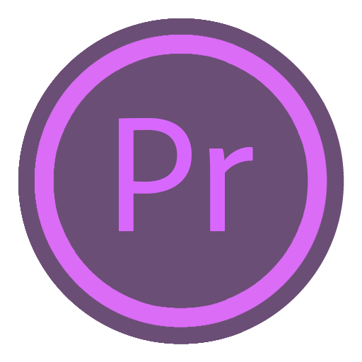 Adobe Premiere Pro Free Transparent Png Icon Download (gray, violet, black)