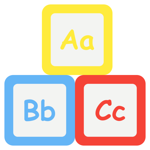 Education School Blocks Building Study Learn Letters Icon Free Transparent Png Icon Download (silver, yellow, black, lavender, chocolate)