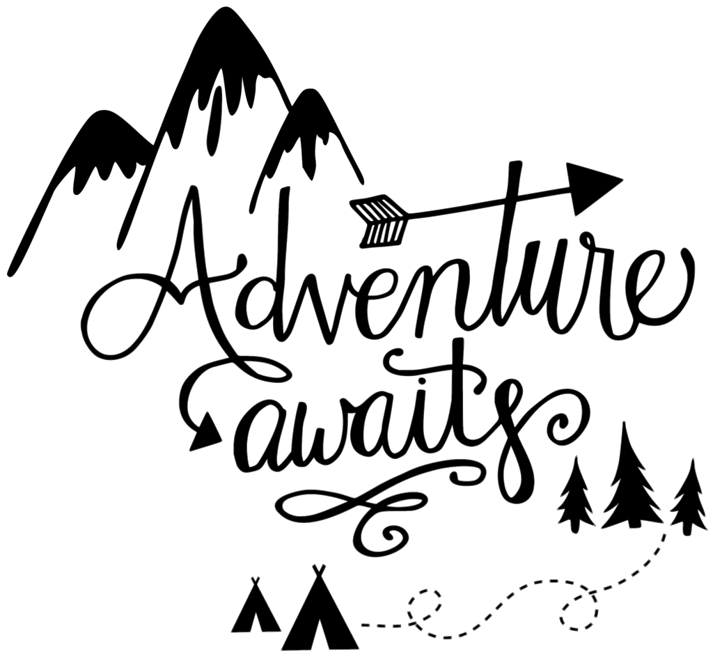 Adventure Png Isolated File (black)