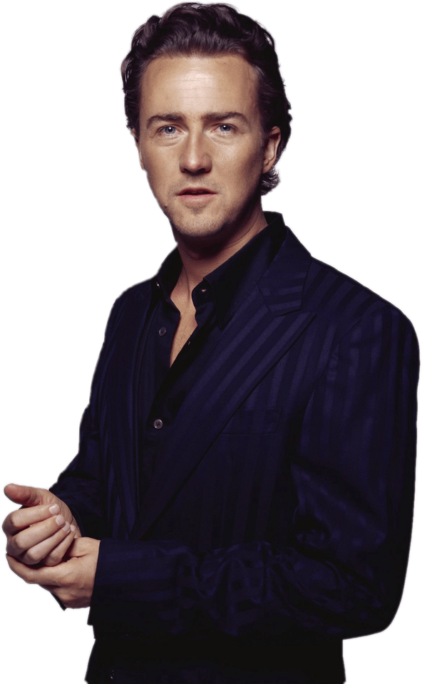 Edward Norton Png (black)