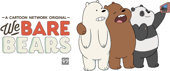 We Bare Bears Png Image (black, gray, beige, lavender)