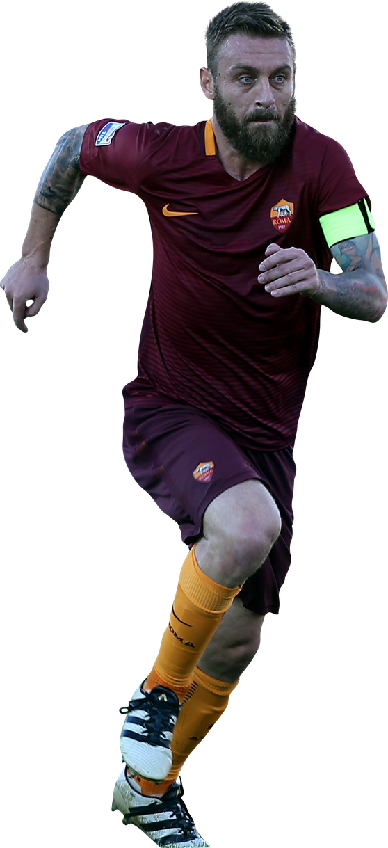 De Rossi Transparent Png (black)