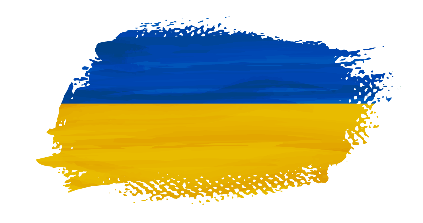 We Support Ukraine Flag Png Images (teal, gray, orange)