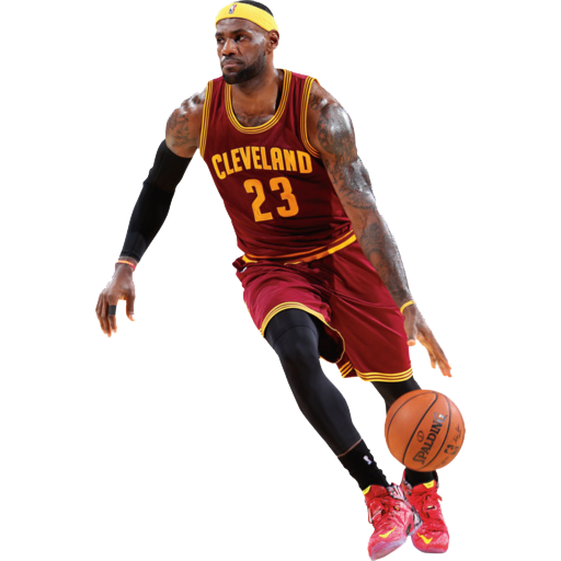 Lebron James Png File (white, maroon, black)