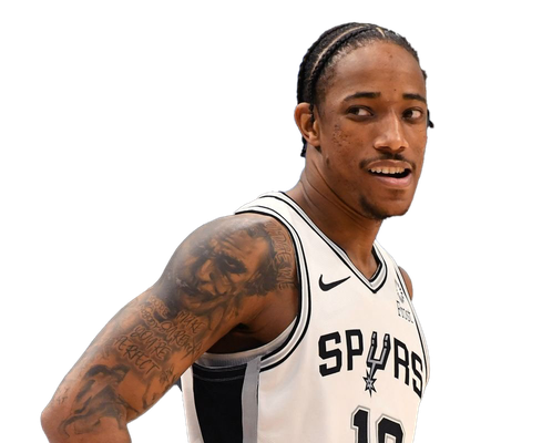 Demar Derozan Png Pic (beige, black, pink, silver)