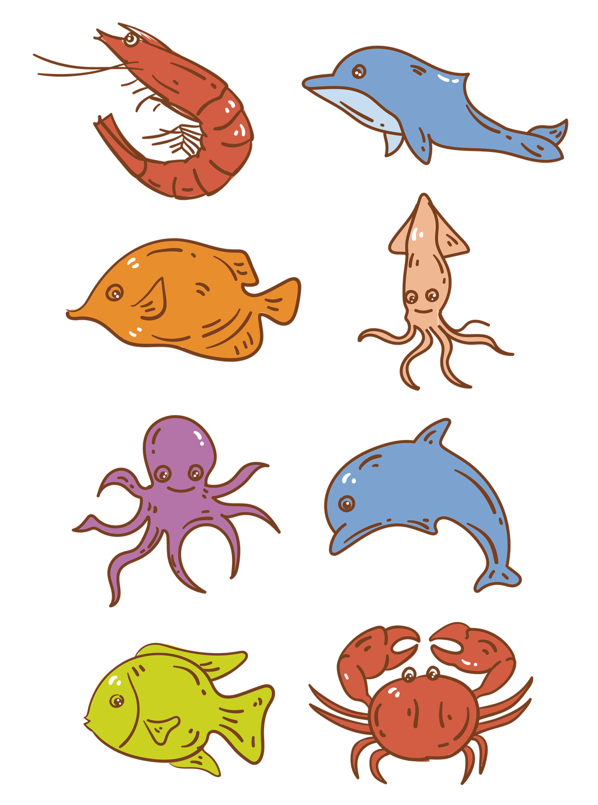 Sea Animal Png Hd Isolated (black, gold, silver, chocolate)