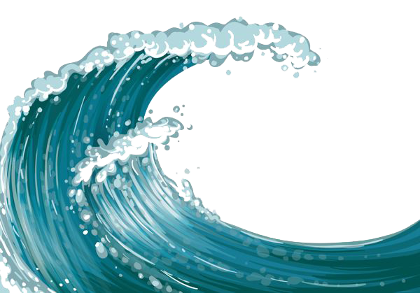 Sea Png Image (white, teal)