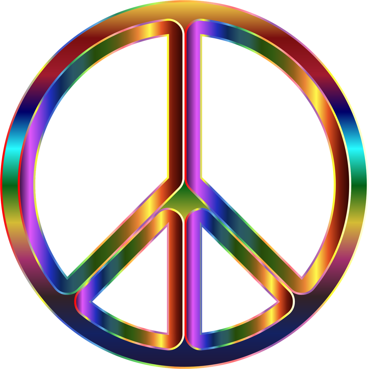 Peace Symbol Png Hd (maroon, violet, purple, chocolate, black)