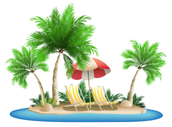 Beach Cartoon Png Picture (teal, black, green, gray, olive)