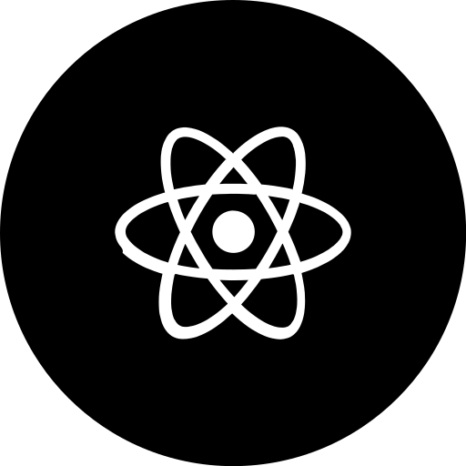 React Icon Free Transparent Png Icon Download Path (black, white)