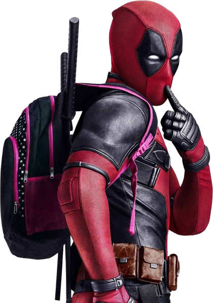 Dead Pool Png Clipart (black)