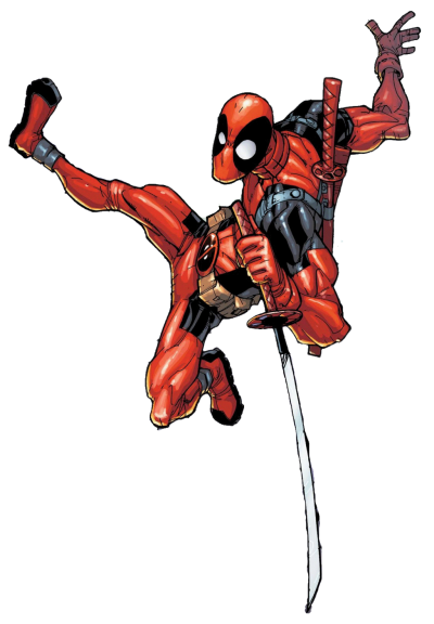 Dead Pool Transparent Png (black)