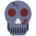 Head Death Horror Skull Halloween Icon Free Transparent Png Icon Download (indigo, maroon, black, gray, lavender)