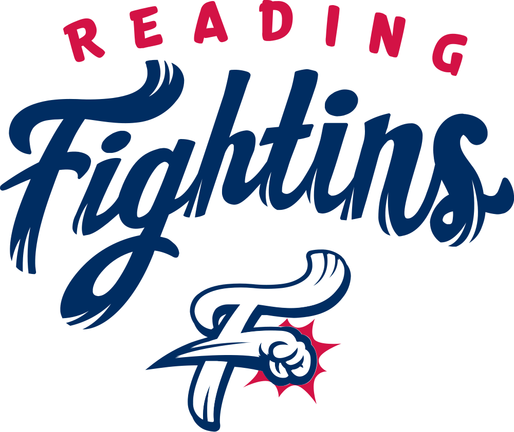 Reading Fightin Phils Png (navy, black, white)