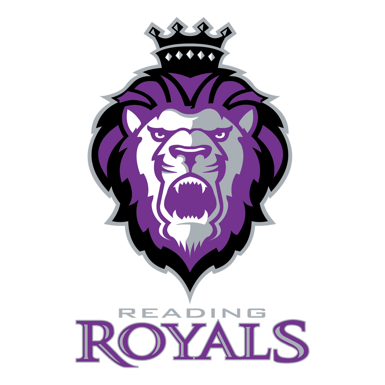Reading Royals Png Pic (silver, purple, black, white)
