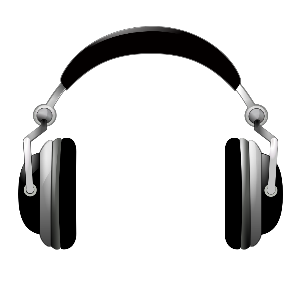 Headphone Icon Png (black)