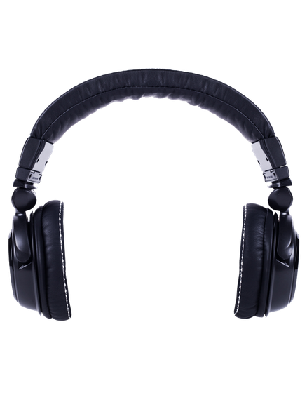 Headphones Transparent Png 1 (black)