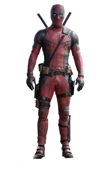 Deadpool Movie Png File (black)