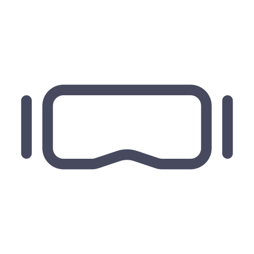 Headset Curved Icon Free Nobackground Png Icon Download (gray, black, indigo)