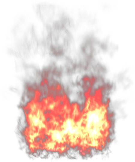Real Fire Png Hd (black)