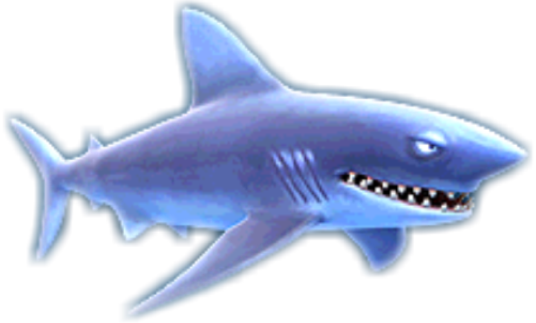 Real Shark Png Clipart (gray, navy, black)