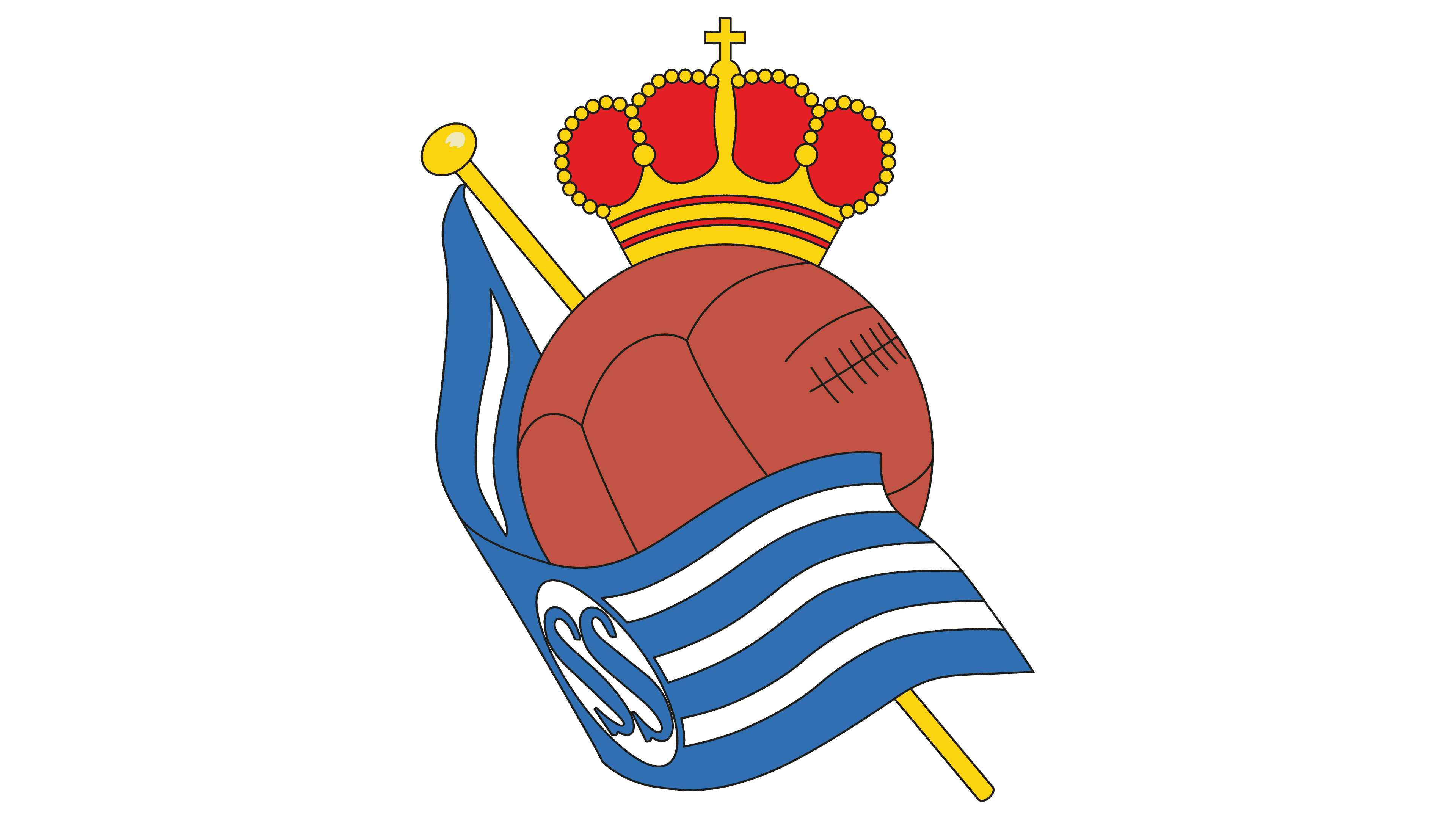 Real Sociedad Png File (gray, red, white, chocolate)